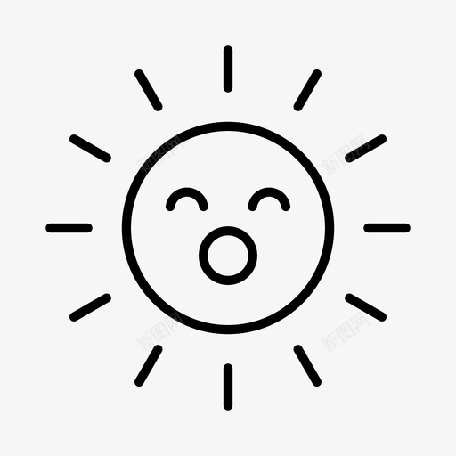 在线用户数字表情符号图标svg_新图网 https://ixintu.com sun 在线 数字 用户 用户界面 符号 表情