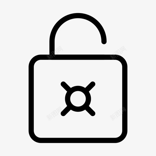 解锁安全接口基本常规线路集126图标svg_新图网 https://ixintu.com 安全 接口基本常规线路集126 解锁