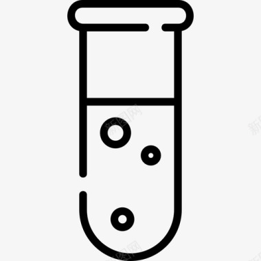 试管实验室38线性图标图标