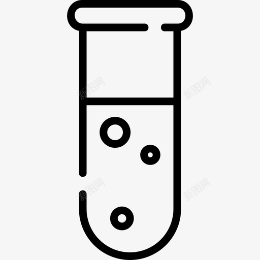 试管实验室38线性图标svg_新图网 https://ixintu.com 实验室38 线性 试管