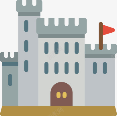 英国城堡5号公寓图标图标