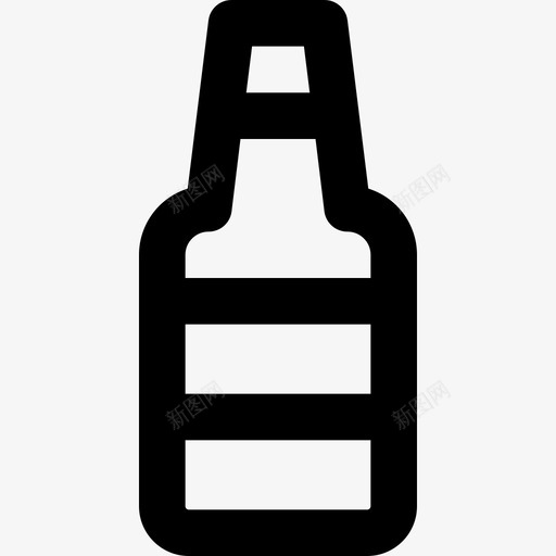 瓶装饮料饮用水图标svg_新图网 https://ixintu.com 瓶装 饮料 饮用水