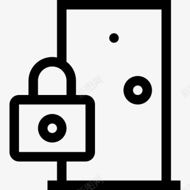 锁门登录密码图标图标