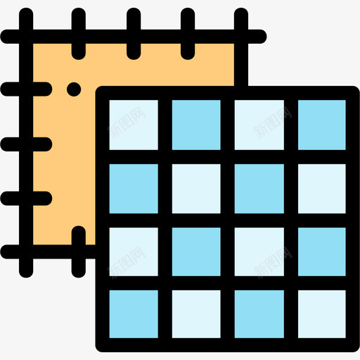 织物缝纫66线颜色图标svg_新图网 https://ixintu.com 线颜色 织物 缝纫66