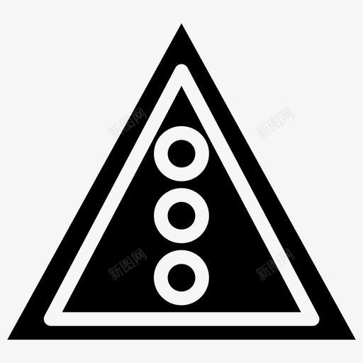交通标志警告汽车配件图标svg_新图网 https://ixintu.com 交通标志 汽车配件 警告