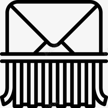 电子邮件电子邮件操作6线性图标图标
