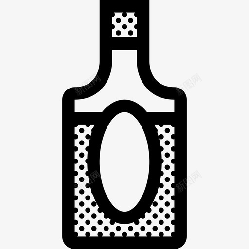 威士忌瓶酒精饮料图标svg_新图网 https://ixintu.com 圆点 威士忌 苏格兰 酒精 饮料