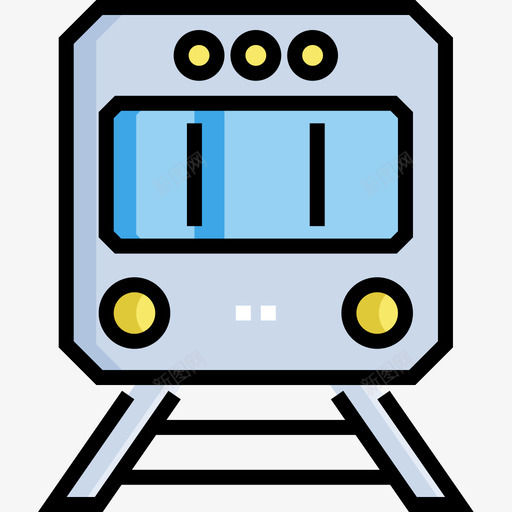 列车杂项59线型颜色图标svg_新图网 https://ixintu.com 列车 杂项 线型 颜色