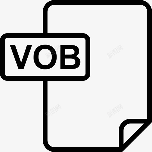 vob文件格式文件格式comfiles类型1大纲图标svg_新图网 https://ixintu.com comfiles vob 大纲 文件 格式 类型