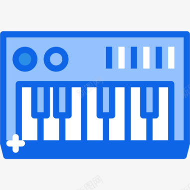 键盘tech15蓝色图标图标