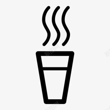 热饮料可可咖啡图标图标