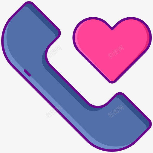 打电话约会应用程序10线性颜色图标svg_新图网 https://ixintu.com 应用程序 打电话 约会 线性 颜色