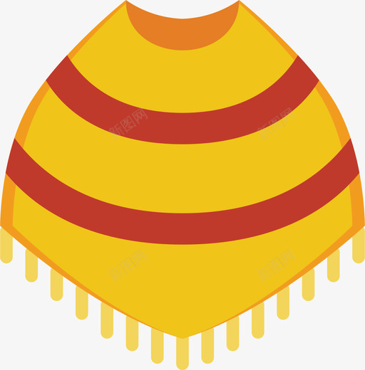 斗篷时尚与服装4平底鞋图标svg_新图网 https://ixintu.com 平底 斗篷 时尚 服装