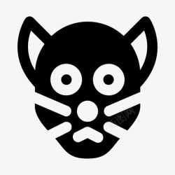 狼獾狼獾半动物半人图标高清图片