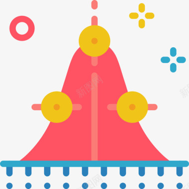 折线图数据科学13扁平图标图标