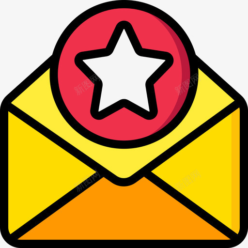 电子邮件电子邮件操作4线颜色图标svg_新图网 https://ixintu.com 电子邮件 电子邮件操作4 线颜色