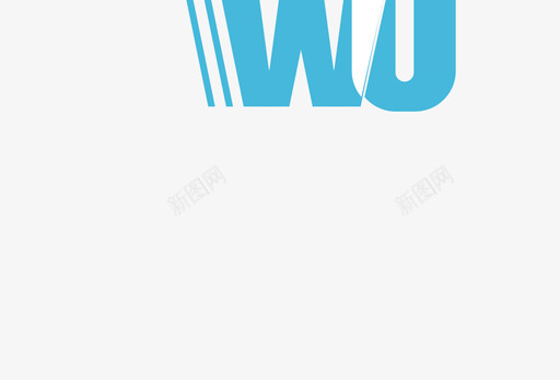 西联汇款logo _蓝色图标