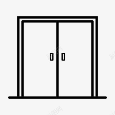 门橱柜家具图标图标
