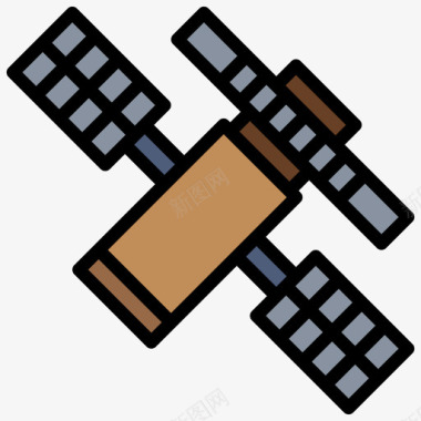 线性气象卫星9图标图标