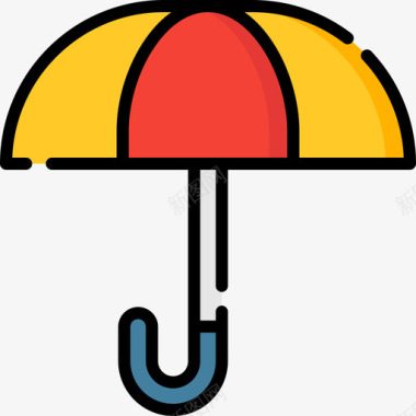 伞秋90线颜色图标图标