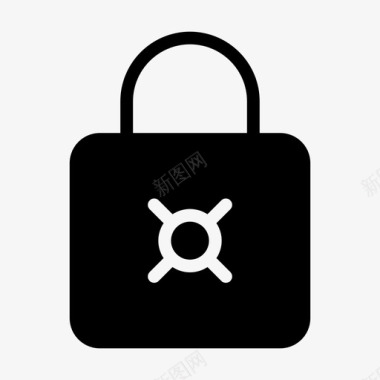 锁定安全接口基本标志符号集31图标图标