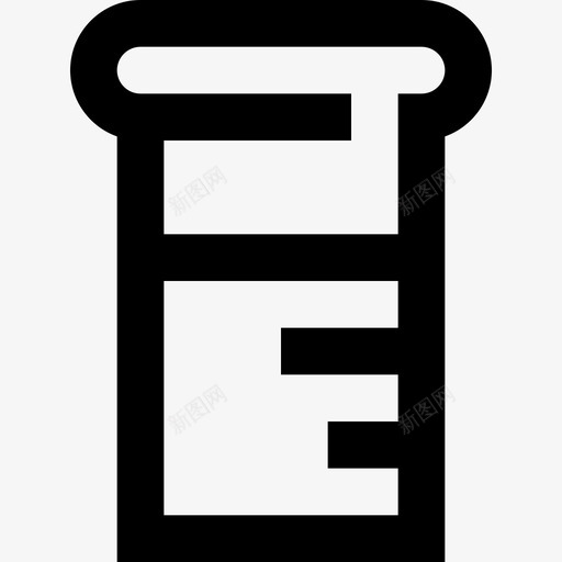 烧瓶生物学14线性图标svg_新图网 https://ixintu.com 烧瓶 生物学14 线性