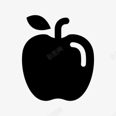 水果健康饮食苹果图标图标