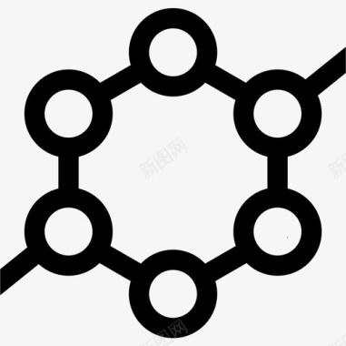 分子治疗7线性图标图标