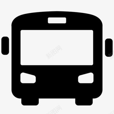 巴士马车巴士公共巴士图标图标
