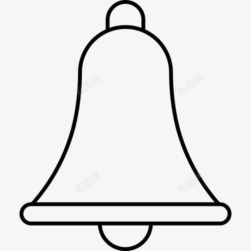 通知警报铃图标svg_新图网 https://ixintu.com 线路 警报 详细 说明 通知 音视频