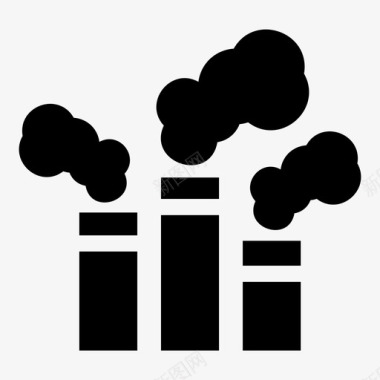 污染空气保护图标图标