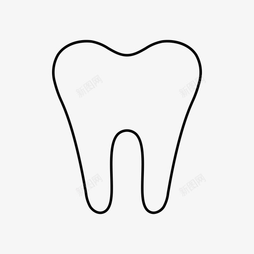牙齿医学磨牙图标svg_新图网 https://ixintu.com 医学 口腔 牙齿 磨牙