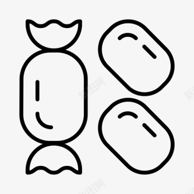 糖果甜点棒棒糖图标图标