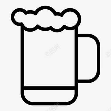 啤酒食物151直系图标图标