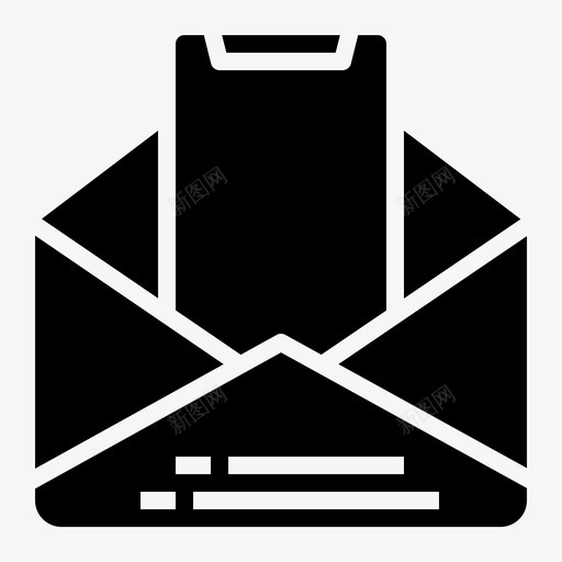 电子邮件邮件69填充图标svg_新图网 https://ixintu.com 填充 电子邮件 邮件69