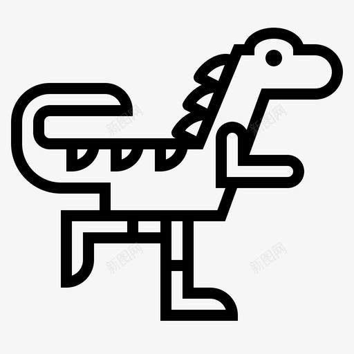 异种龙恐龙5直系图标svg_新图网 https://ixintu.com 异种龙 恐龙5 直系