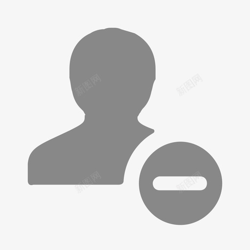 删除人icon-01svg_新图网 https://ixintu.com 删除人icon-01