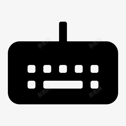 键盘商务计算机图标svg_新图网 https://ixintu.com 办公室 商务 笔记本电脑 计算机 设备 键盘