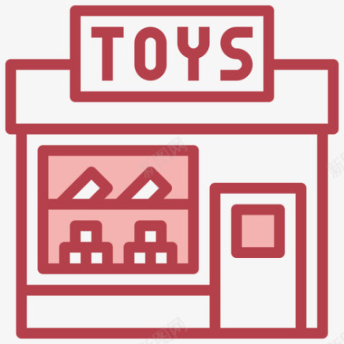 玩具店建筑系列1其他图标图标