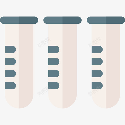 试管化学48扁平图标svg_新图网 https://ixintu.com 化学48 扁平 试管