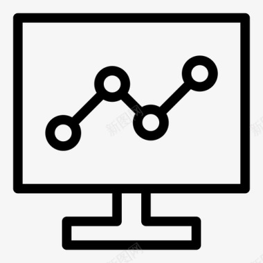 分析图表直方图图标图标