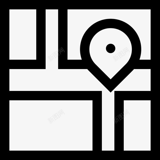 地理导航和地图21线性图标svg_新图网 https://ixintu.com 地图 地理 导航 线性