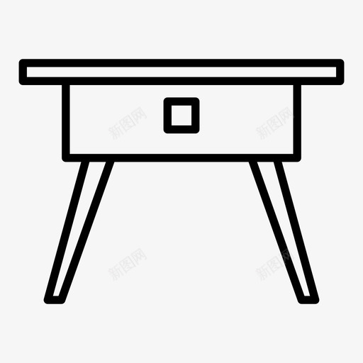 办公桌家具办公室图标svg_新图网 https://ixintu.com 办公室 办公桌 场所 家具 工作 工作场 桌子 系列 餐桌