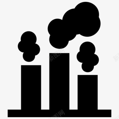 污染空气保护图标图标