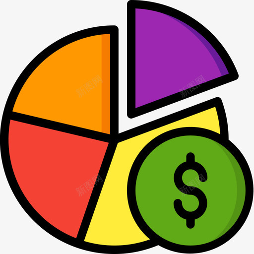 分析销售45线性颜色图标svg_新图网 https://ixintu.com 分析 线性 销售 颜色