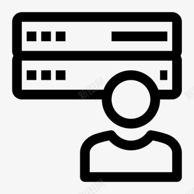 服务器数据库配置文件图标图标