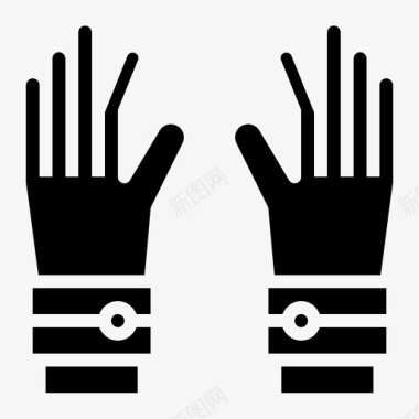 手套结构9填充图标图标