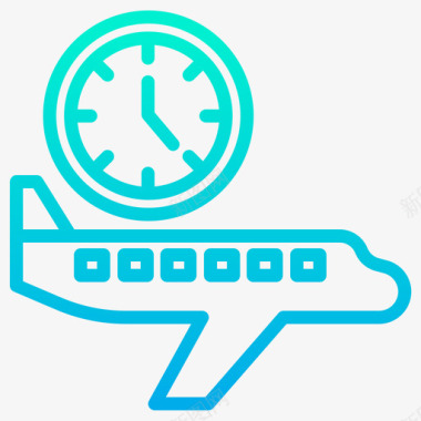 88号机场梯度航班图标图标