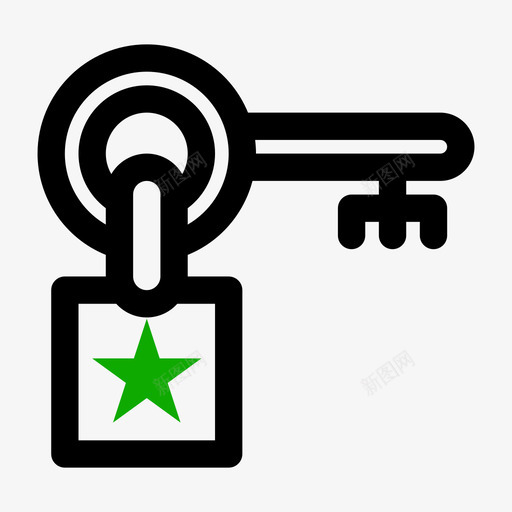 客房钥匙商务和金融96双色图标svg_新图网 https://ixintu.com 双色 商务和金融96 客房钥匙