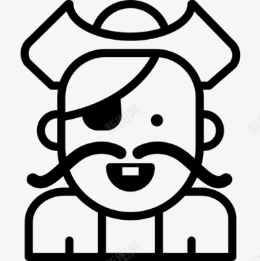 海盗乔布斯直系人图标图标